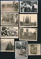 Cca 1936-1938 Különböz? Cserkésztáborokban(Gy?r, Vág) Készült Amat?r Fotó, 16 Db, 6×8,5 és 5,5×6 Cm - Scoutismo