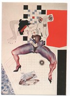 THEME ARTS PEINTURE ET TABLEAUX FEMME DESTRUCTUREE OLYMPIA DE ELISABETH MANCHUELLE - Malerei & Gemälde