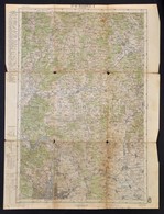 1915 Katonai Térképek, összesen 5 Db Szombathely, Budapest,  Pozsony, Magyaróvár, Budapest Észak (és Környéke) Katonai T - Other & Unclassified