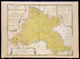 Homann, Johann Baptist (1663-1724): Csehország, Morvaország Térképe. Rézmetszet? Térkép. Paszpartuban. / Regni Bohamiae  - Other & Unclassified