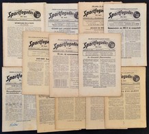 1954-1957 Sportfogadás 12 Száma, Közte I. évf. 1.,2. és 5. Számai Is. - Unclassified