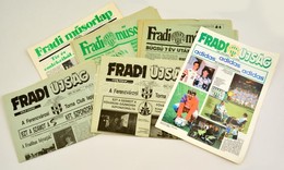 1986-1996 FTC-vel Kapcsolatos Folyóiratok, Nyomtatványok, összesen 6 Db: 3 Db Fradi M?sorlap, 3 Db Fradi újság - Unclassified