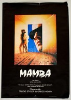 1989 Mamba, Amerikai Film Plakát, Szakadt, 83,5x58,5 Cm - Other & Unclassified