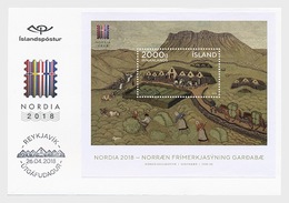 IJsland / Iceland - Postfris / MNH - FDC Sheet Nordia 2018 - Neufs