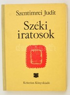 Szentimrei Judit: Széki Iratosok. Bukarest, 1982. Kriterion. 46t. Egészvászon Mappában. A Táblákat Haáz Sándor, A Szöveg - Unclassified