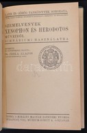 Dr. Jirka Alajos: Szemelyvények Xenophon és Herodotos M?veib?l Gimnáziumi Használatra. Latin és Görög Tankönyvek. Bp., é - Unclassified