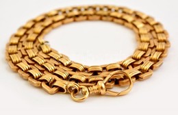 Masszív Art Deco óralánc 14 K Arany 41,5 G /  14 C Gold Watch Chain 41,5 G 50 Cm - Other & Unclassified