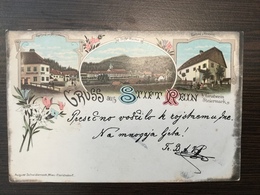 AK   STIFT REIN  BEI  GRATWEIN  LITHO   1896. - Gratwein