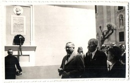 * T2 1941 Esztergom, Prohászka Ottokár Emléktábla Felavatása, Etter Jen? Polgármester. Photo - Unclassified