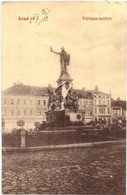 * T4 Arad, Vértanú Szobor. W.L. 481. / Martyrs' Statue (Rb) - Unclassified