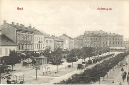 ** T2 Arad, Andrássy Tér, Szálloda és Vendégl? A Három Királyhoz, Verbos A. és Fiai Bútorgyára, üzletek / Square, Hotel, - Unclassified