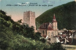 * T2/T3 Brassó, Kronstadt, Brasov; Látkép A Fehér Bástyával / White Tower - Képeslapfüzetb?l / From Postcard Booklet (EK - Unclassified