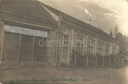 * T2/T3 1921 Gyergyócsomafalva, Ciumani; Küls? Lakás, Utcakép / Street View With House, Photo - Non Classificati
