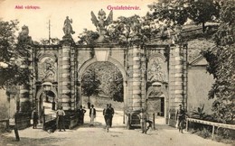 ** T2/T3 Gyulafehérvár, Karlsburg, Alba Iulia; Alsó Várkapu; Weisz Bernát Kiadása / Lower Castle Gates - Unclassified