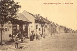 * T2/T3 Marosújvár, Ocna Mures; Mikó Utca, üzletek. W. L. 1595. (hibásan 1995.)  / Street View, Shops (EK) - Unclassified