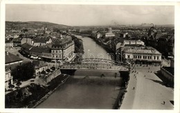 T2/T3 Nagyvárad, Oradea; K?rös, Híd, Zsinagóga / River, Bridge, Synagogue (EK) - Non Classificati