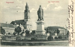 T2 Nagyvárad, Oradea; Szent László Szobor, Bihoreana Takarékpénztár / Statue, Savings Bank - Non Classificati