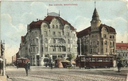 T2/T3 Nagyvárad, Oradea; Fekete Sas Szálloda, Villamos / Hotel, Tram (EK) - Non Classificati