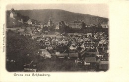 ** T2/T3 Segesvár, Schässburg, Sighisoara; Látkép. Vandory Kiadása / General View (EK) - Non Classificati