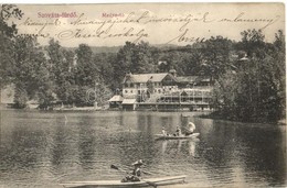 T2/T3 Szováta, Sovata; Medve-tó, Csónakázók. Schuster Emil 43. 1912. / Lacul Ursu, Rowing Boats (EK) - Non Classificati