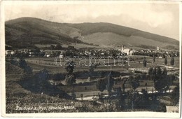 T2/T3 Kiszucaújhely, Kysucké Nové Mesto; Látkép, Templom, Híd / General View, Church, Bridge (fa) - Unclassified