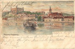 T3 1899 Pozsony, Pressburg, Bratislava; Edgar Schmidt Litho (fl) - Unclassified