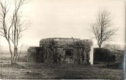 * T2 1938 Csap, Chop; Cseh Er?dítmény A Tisza Parton / Czech Fortress, Tisza Riverside. Photo - Non Classificati