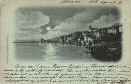 T2/T3 1898 Volosko, Volosca; Látkép. Edgar Schmidt Kiadása / General View (EK) - Unclassified