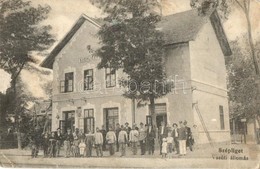 T3 Szépliget, Schönau, Gajdobra; Vasútállomás, Vasutasok, Kerékpár, Létra / Railway Station, Railwaymen, Bicycle, Ladder - Non Classificati