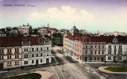 T1/T2 Hradec Kralove, Prikopy, Synagoga / View With Synagogue - Unclassified