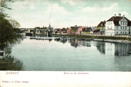 ** T2 Tartu, Dorpat; Blick Von Der Steinbrücke - Non Classificati