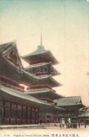 ** T2/T3 Osaka, Pagoda At Tennoji Temple  (EK) - Non Classificati