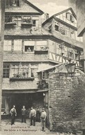 ** T1 Frankfurt Am Main, Alte Häuser A. D. Hauptsynagoge, Judengasse, Börnestrasse / Jewish Quarter, Old Houses By The S - Unclassified