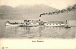 * T2 Lago Maggiore, Lago Verbano; SS Sempione Passenger Steamship - Unclassified