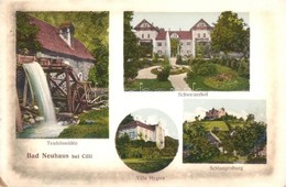 ** T2/T3 Terme Dobrna, Bad Neuhaus Bei Cilli; Teufelsmühle, Schweizerhof, Villa Hygiea, Schlangenburg / Water Mill, Vill - Non Classificati