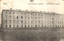 T2/T3 Stryi, Stryj; Nowe Koszary Wojskowe / Neue Militär Kaserne / New Military Barracks (EK) - Non Classificati