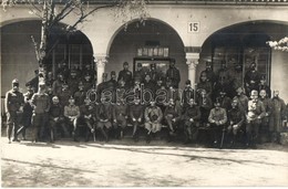 ** T1/T2 Els? Világháborús Osztrák-magyar Katonák Gázálarcban / WWI Austro-Hungarian K.u.K. Soldiers Wearing Gas Masks.  - Zonder Classificatie