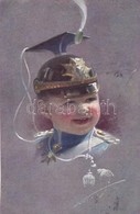 T2 Child In Uhlan's Helmet, M. Munk No. 955 - Unclassified