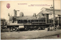 ** T1 Les Locomotives, Machine Mixte De La Cie De L'Etat, Serie 3000, 6 Roues Aecouplées Et A Bissel / French Locomotive - Non Classificati