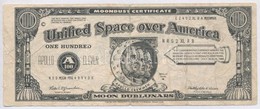 Amerikai Egyesült Államok 1969. 'Hold Pénz' Ajándék Bankjegy Az Apollo 11 Emlékére T:III,III-
USA 1969. 'Moon Money' Sou - Non Classificati
