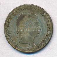 1841B 20Kr Ag 'V. Ferdinánd' T:3 Patina - Unclassified