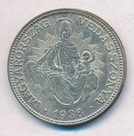 1938. 2P Ag 'Madonna' T:2 Patina 
Adamo P7 - Unclassified