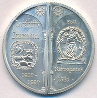 2000. 2000Ft Ag 'Lórántffy Zsuzsanna / Sárospatak' (2xklf) T:BU 
Hungary 2000 Forint Ag 'Zsuzsanna Lórántffy / Sárospata - Non Classificati