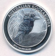 Ausztrália 2014. 1$ Ag 'Kacagójancsi' T:PP Ujjlenyomat
Australia 2014. 1 Dollar Ag 'Kookaburra' C:PP Fingerprint - Non Classificati