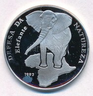 Guinea-Bissau 1993. 10.000P Ag 'Elefánt' T:PP Kis Fo.
Guinea Bissau 1993. 10.000 Pesos 'Elephant' C:PP Small Spot
Krause - Unclassified