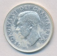 Kanada 1951. 50c Ag 'VI. György' T:2
Canada 1951. 50 Cents Ag 'George VI' C:XF - Unclassified