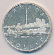 Kanada 1984. 1$ Ag 'Toronto 150 évfordulója' T:1- (eredetileg PP)
Canada 1984. 1 Dollar Ag 'Toronto Sesquicentennial' C: - Unclassified