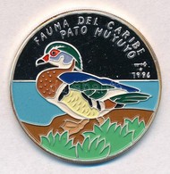 Kuba 1996. 10P Ag 'Karolinai Réce' Hátoldal Multicolor Festett T:PP
Cuba 1996. 10 Pesos Ag 'Wood Duck' Reverse Multicolo - Unclassified