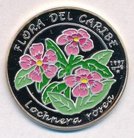 Kuba 1997. 10P Ag 'Lochnera Rosea' Hátoldal Multicolor Festett T:PP
Cuba 1997. 10 Pesos Ag 'Lochnera Rosea' Reverse Mult - Unclassified