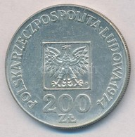 Lengyelország 1974. 200Zl Ag 'A Lengyel Népköztársaság 30. évfordulója' T:1-
Poland 1974. 200 Zlotych Ag '30th Anniversa - Unclassified